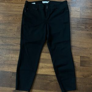 Torrid Black denim high- rise Jegging sz 22 R
